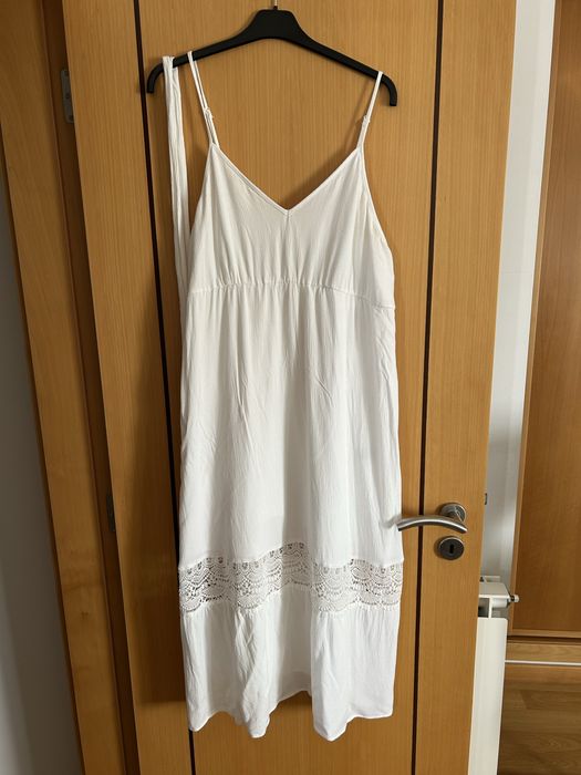 Vestido gravida, tamanho M/L, ideal para sessão fotográfica.