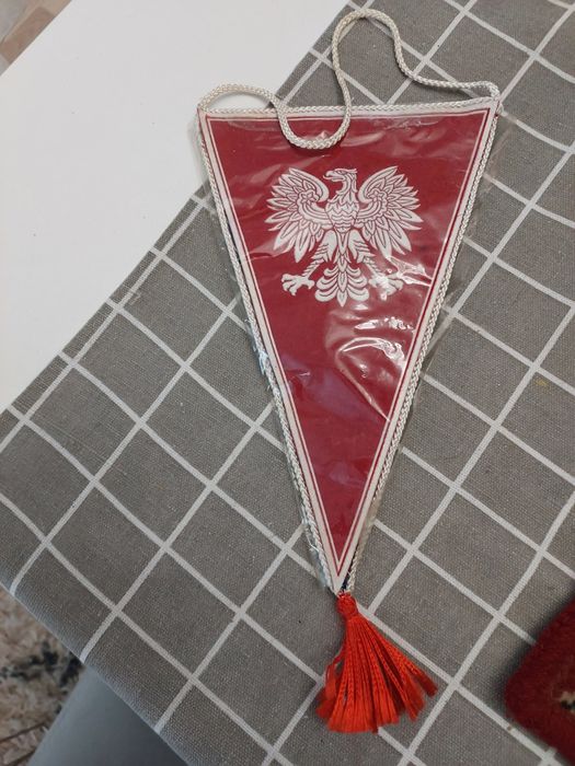 Proporczyk flaga godło Polski Związek Motorowy