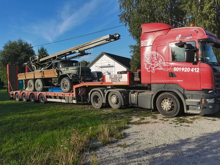 Transport Maszyn, Niskopodwoziowa, Laweta,Podczołgówa