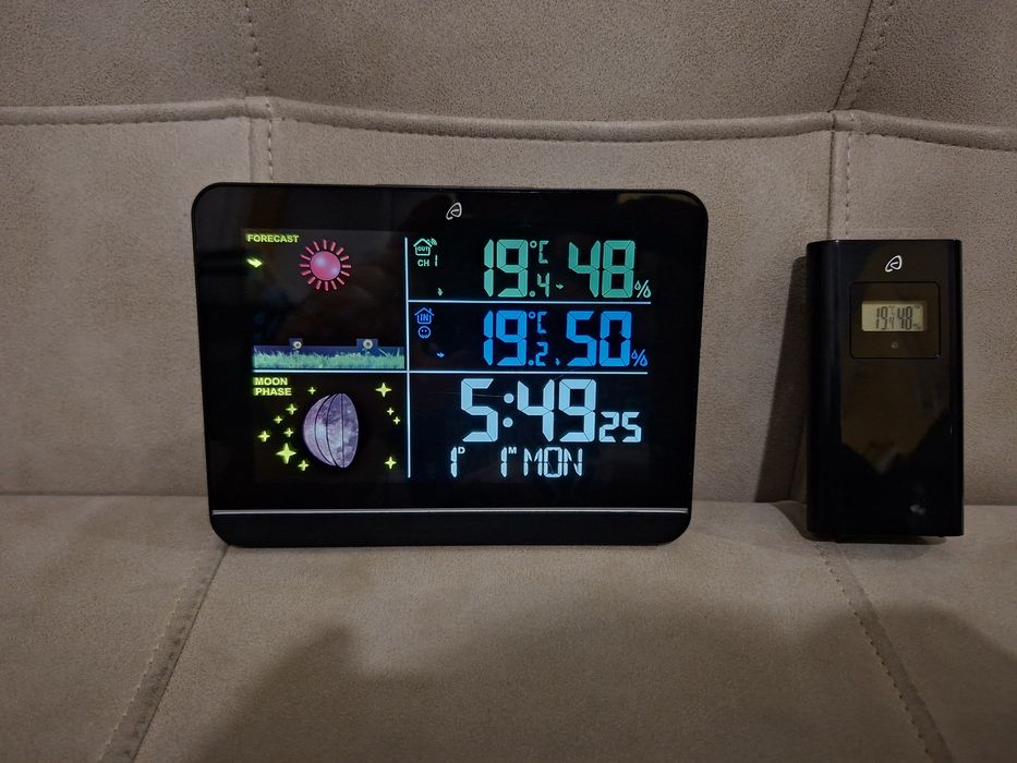 Цифрова бездротова метеостанція Auriol з виносним