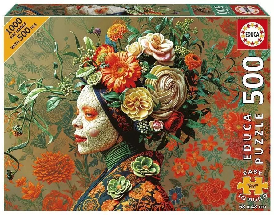 Puzzle 500 Elementów. Królowa Jaszczurek