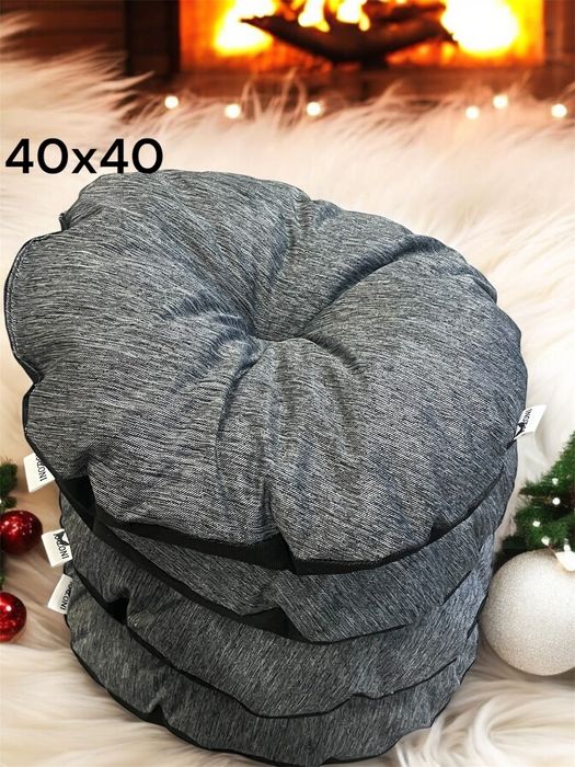 Okrągłe poduszki na hokery, krzesła, wodoodporne