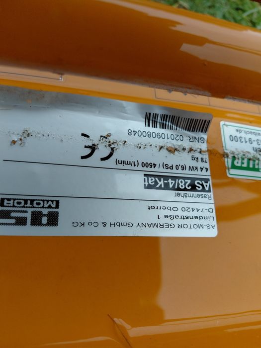 Kosiarka as motor 2t