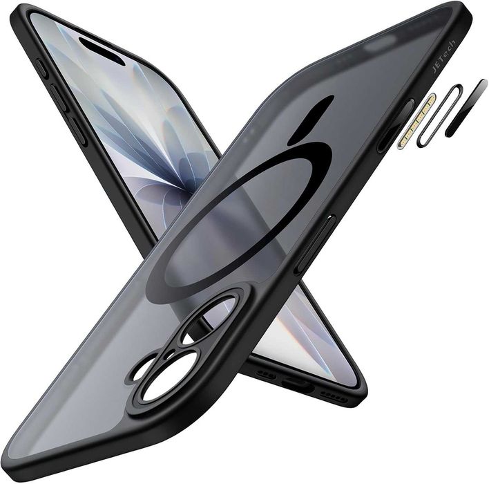 Чохол JETech Matte Magnetic Case Apple iPhone 17 Black