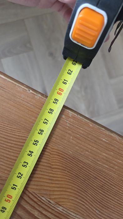 Stolik ława Ikea Leksvik z przegródkami półkami sosnowy