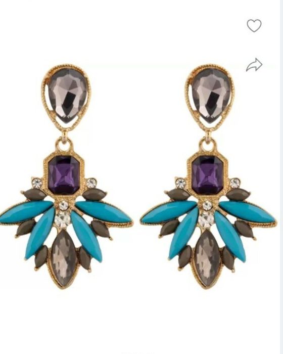 Серьги-под жемчуг с маргазитами