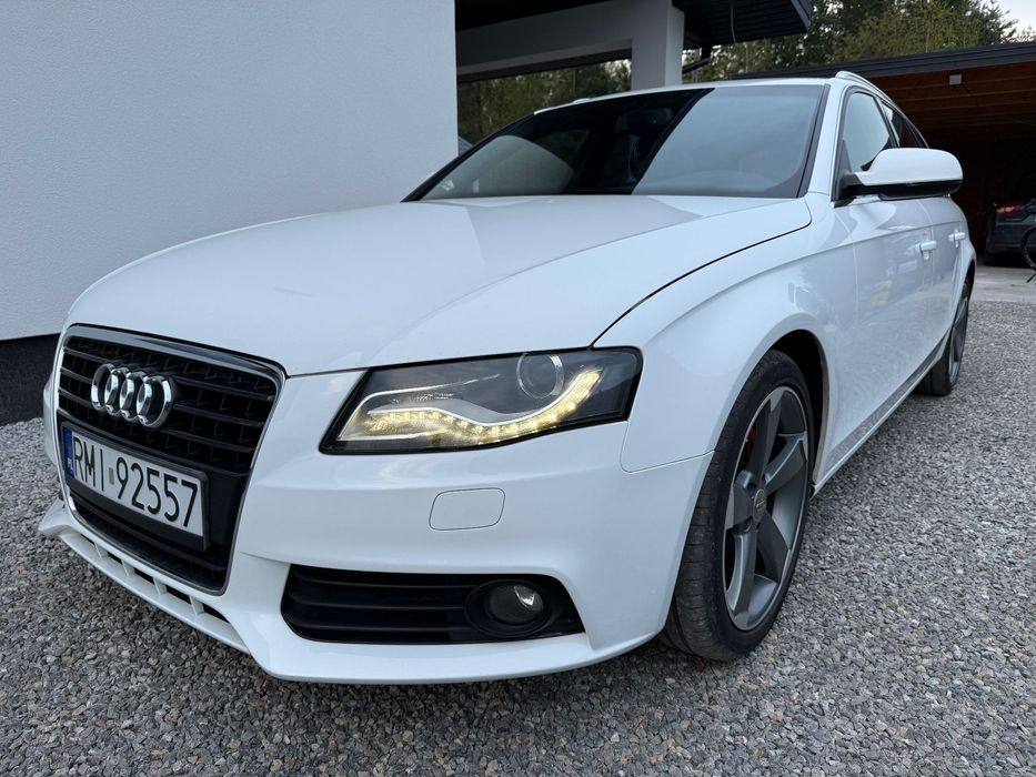 Audi A4 Avant Okazja stan idealny navi skóra automat lampy ledy
