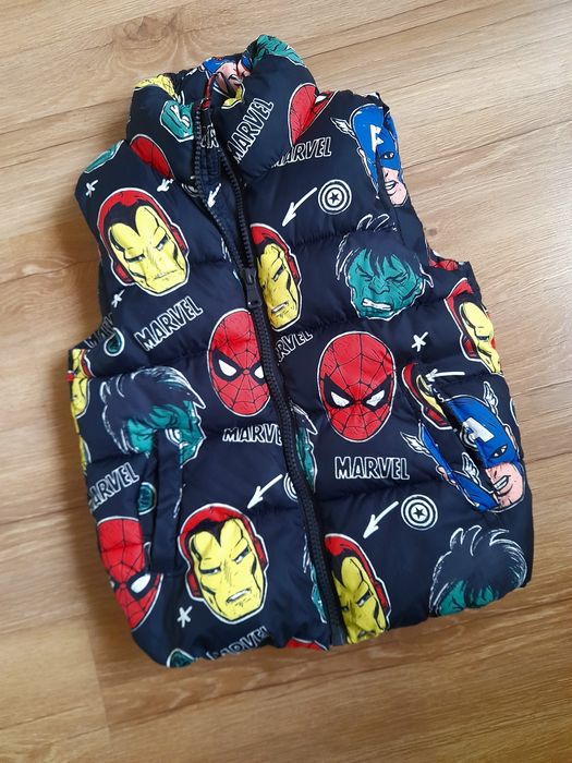 Bezrękawnik h&m marvel dla chłopca 122/128
