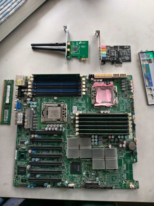 Комплект для сервера. X8DTH-iF + 28/32gb ddr3 + Xeon X5670