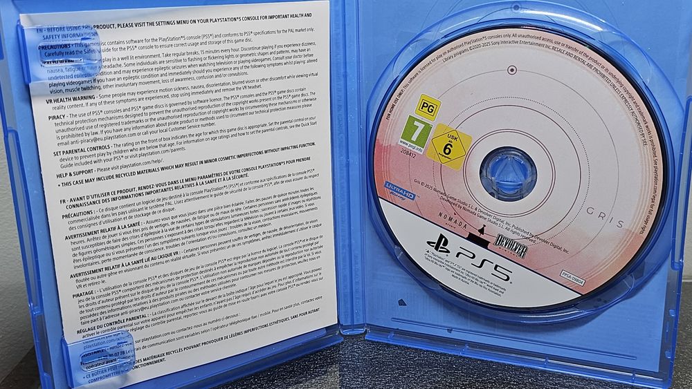Gris PS5 PlayStation 5