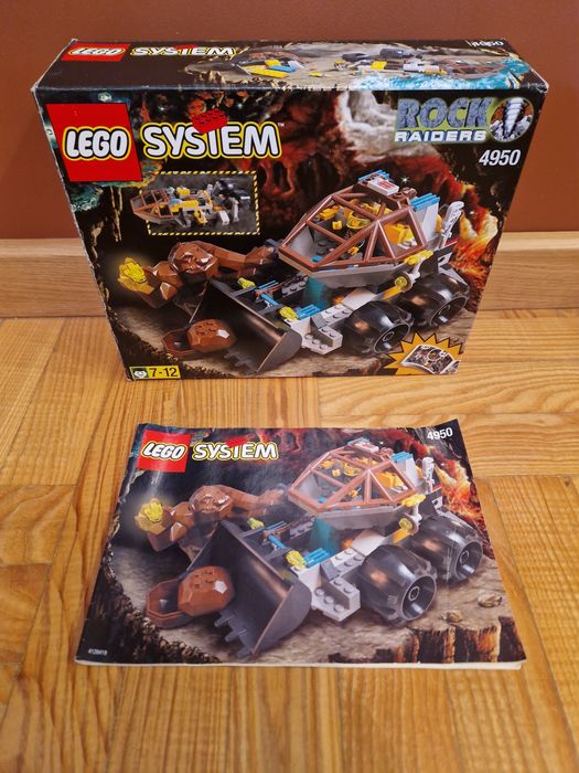 Lego 4950 rock raiders, system