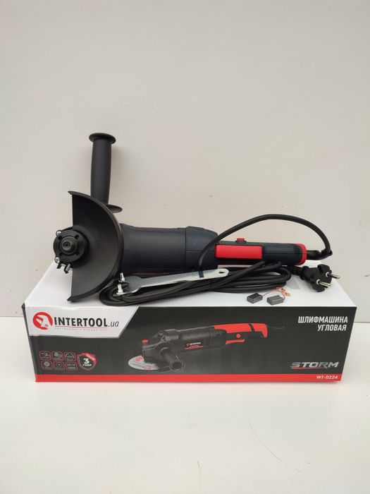 Болгарка угловая  125 мм, 1200 Вт  STORM INTERTOOL WT-0224
