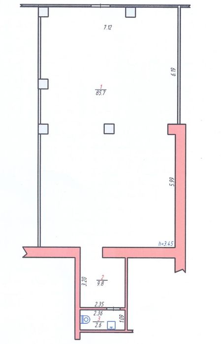 Комерційне фасадне приміщення в довгострокову оренду