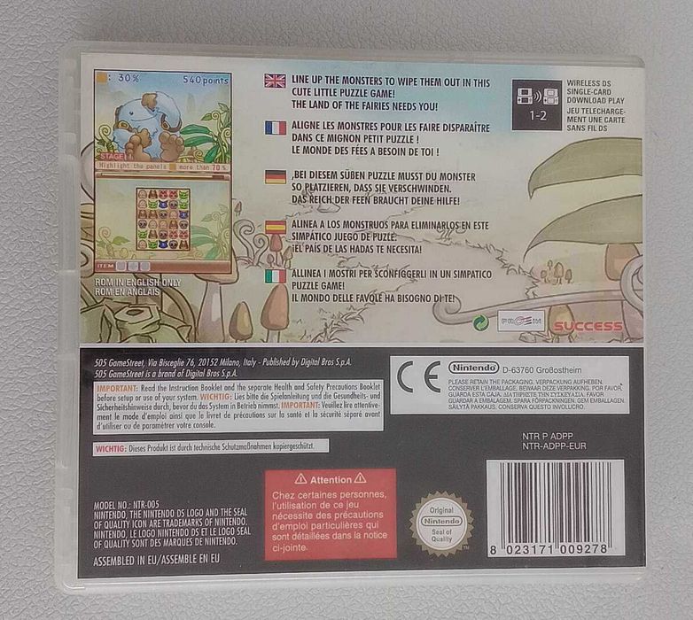 Jogo Nintendo DS – Monster Puzzle