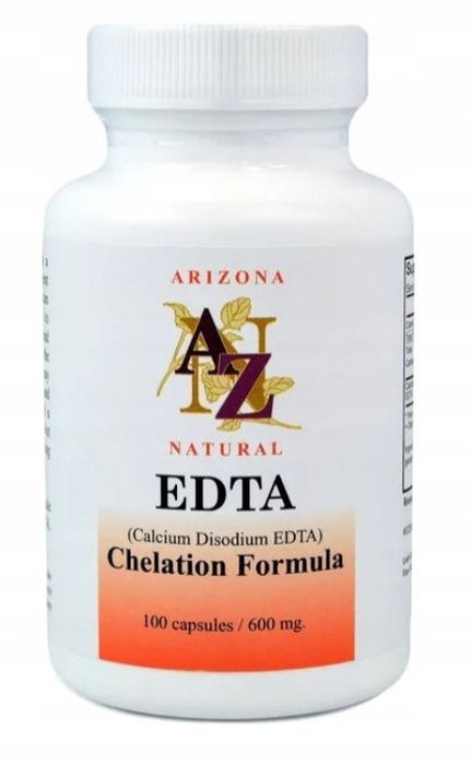 arizona natural edta chelation formula100 szt. usuwanie metali ciężkich