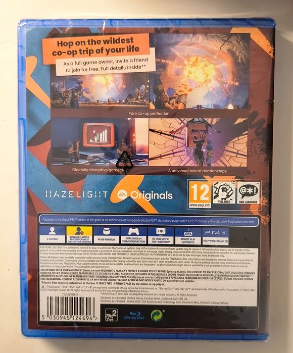Jogo PS4 ou PS5 - it takes two (Selado)