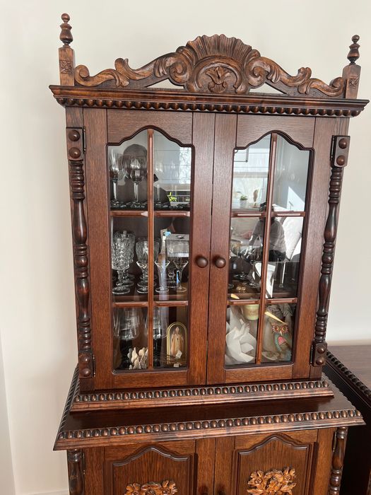 Zestaw Mebli komoda i witryna