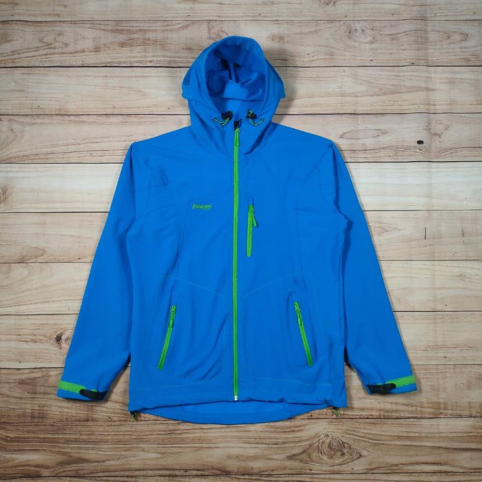 BERGANS Kjerag Kurtka Softshell Męska Logowana r.L