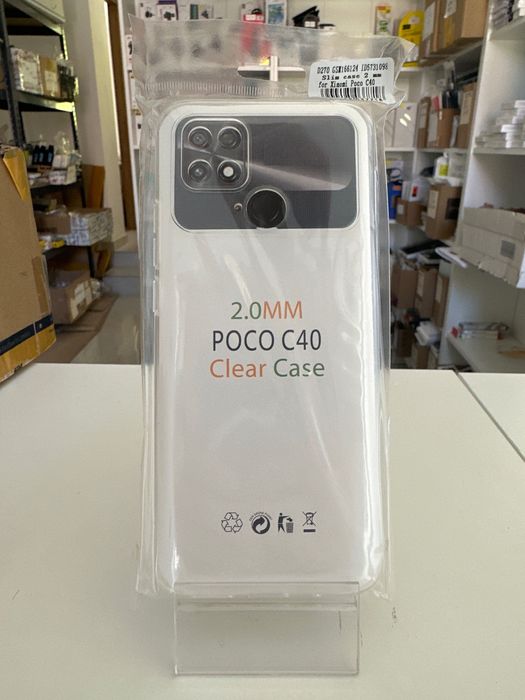 Etui przeźroczyste 2mm xiaomi poco c40