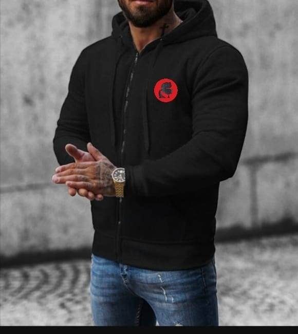 Nowa Bluza meska Karl rozpinana z kapturem