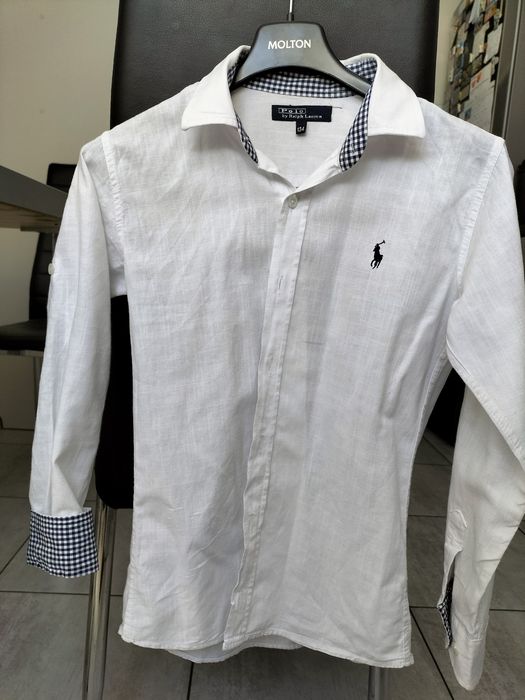 Dwie koszule Ralph Lauren 134/140 chłopięce
