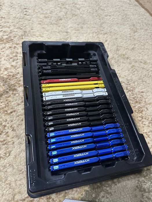 Оперативна памʼять DDR3 (Hyper X, Geil, G Skill, Kigston, Samsung)