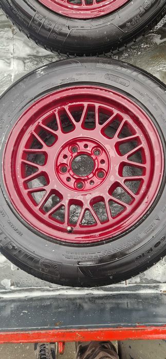 Felgi bmw styling 8 r 16 7.5j 5x120 (ET) 15 z dobrymi oponami (E30/E32/E34/E36/E38/E39/E46)