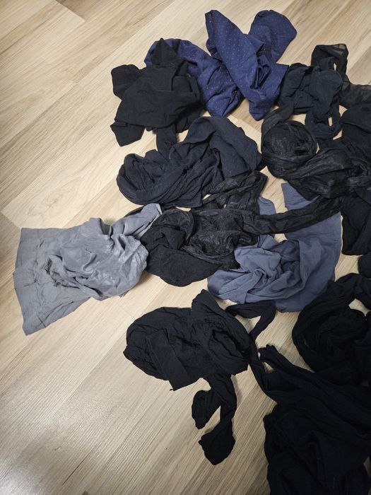 Zestaw: rajstopy M/L, ciemne