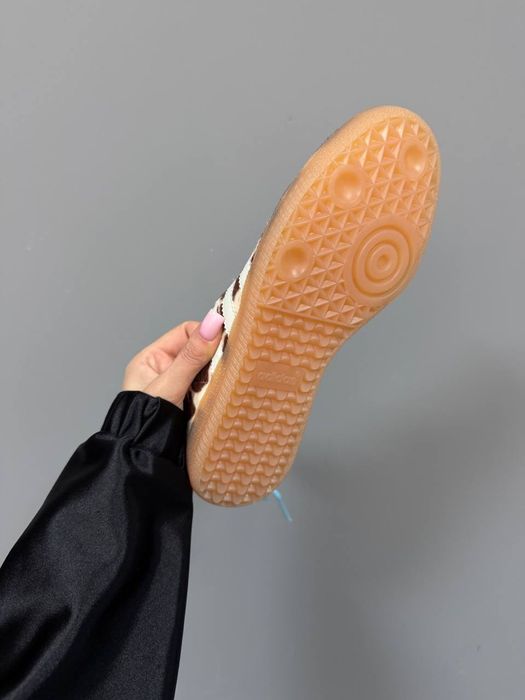 36-41 р кросівки ADIDAS SAMBA Giraffe print blue laces