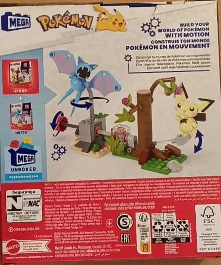 Klocki plastikowe MEGA Pokemon Leśna przygoda Pichu