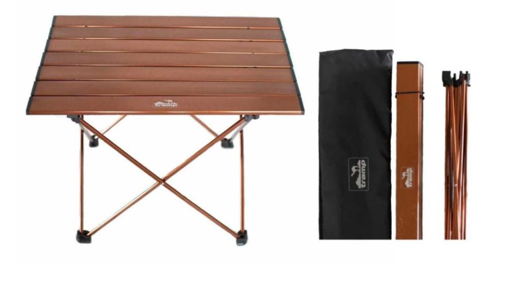 Стол складной для пикника Стол раскладной "Паук" в чехле 52*52*51см