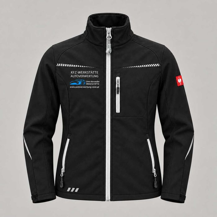 Куртка унісекс Engelbert Strauss Softshell чорна розмір S