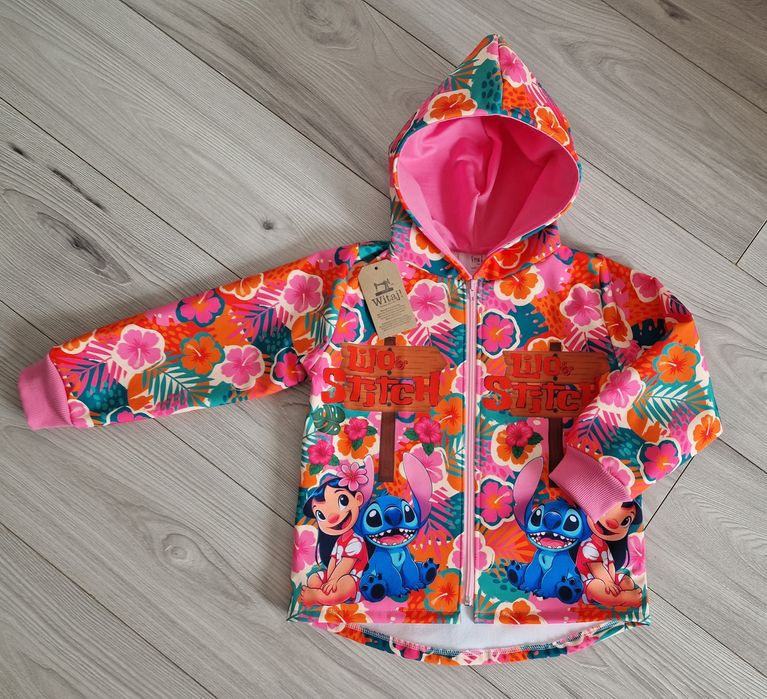 Kurtka softshell Lilo i Stitch rozm 116