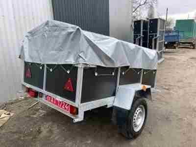 Оцинкований бакелітовий причіп Дніпро-200