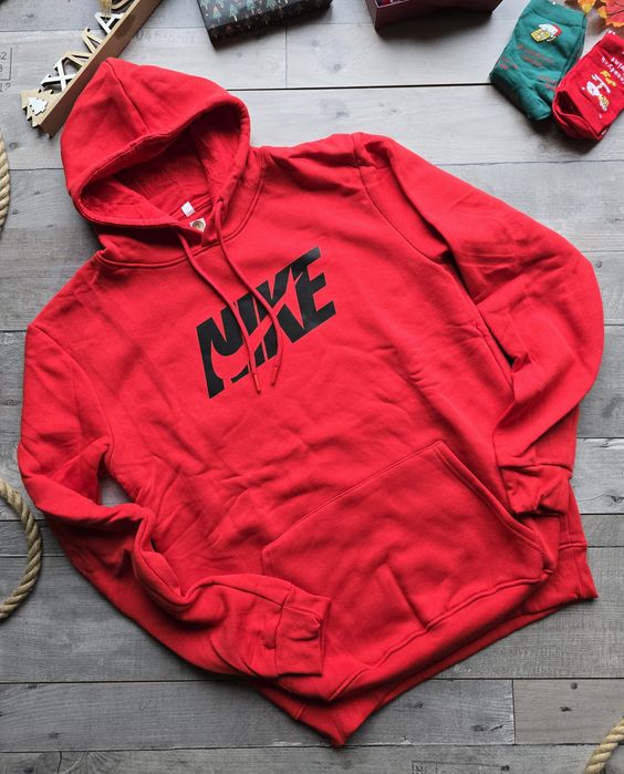 Bluza czerwona  młodzieżowe meska