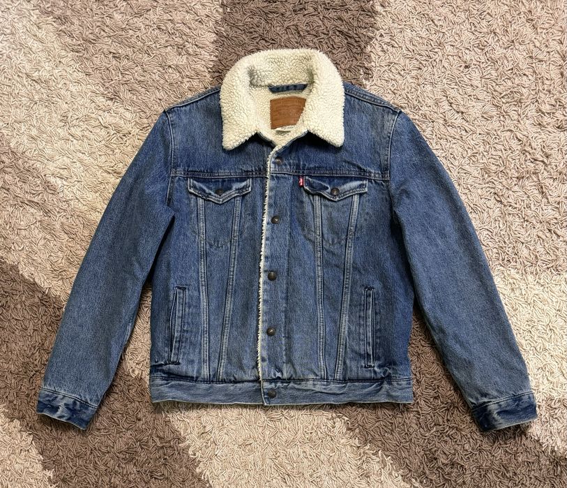 Шерпа джинсовка Levis