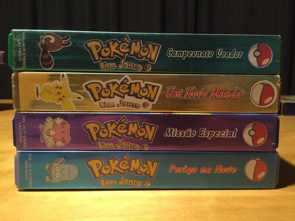 VHS Pokemon - Liga Johto Mafra • OLX Portugal