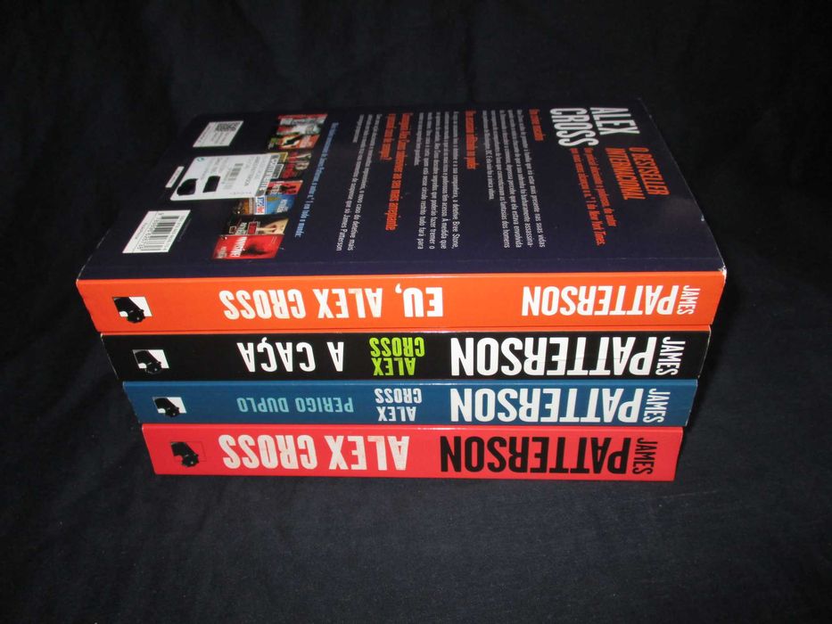 Livros Alex Cross James Patterson 1 a 4