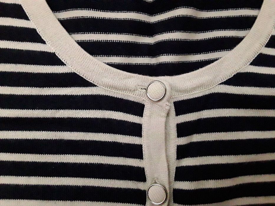 Modny sweterek w paski Vero Moda XL
