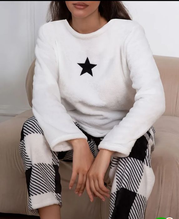 Жіноча піжама зимова м'яка флісова