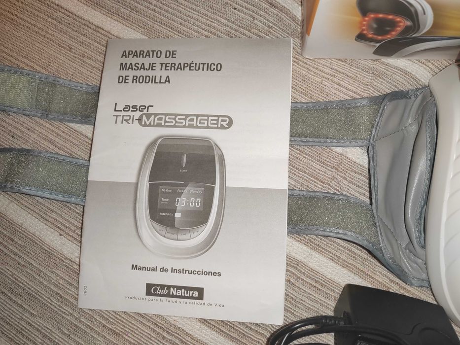 Club Natura | Laser Tri-Massager | Massajador de joelhos a laser.
