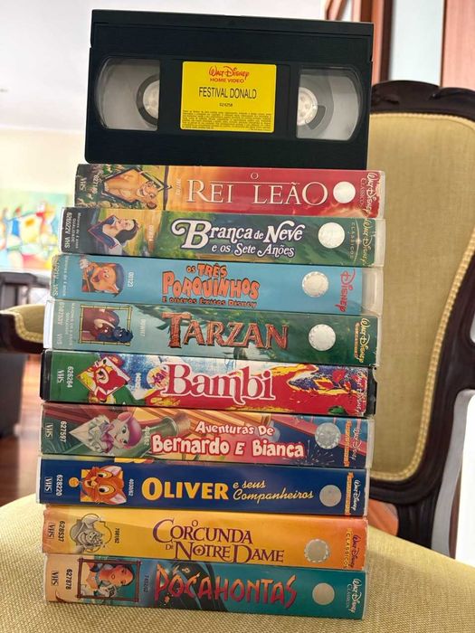 Filmes em VHS / Cassetes