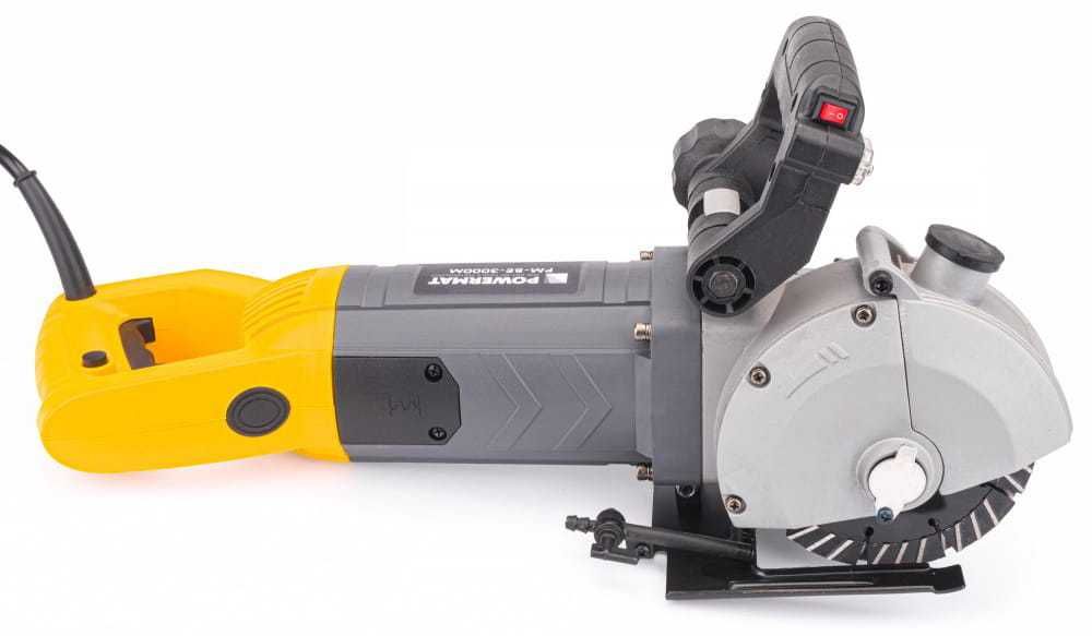 POWERMAT Bruzdownica Regulacja Bruzd Zraszanie Tarcz 3000w PM0908