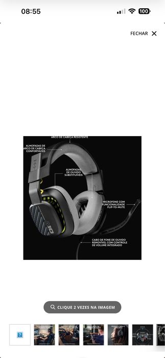 Bundle LOGITECH Volante G29 Driving Force + Headset Astro Gaming A10 (Preto)