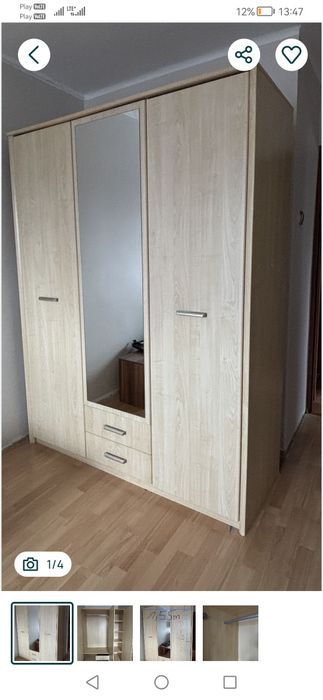 Szafa z lustrem szafa