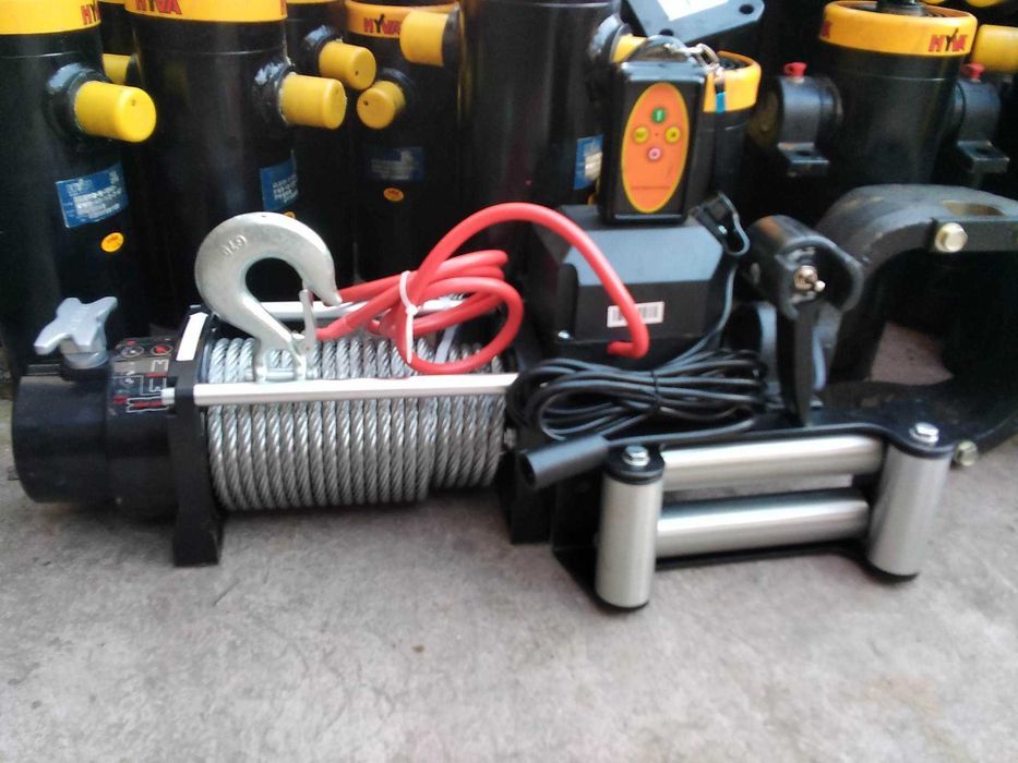 Nowa Wyciągarka Elektryczna WINCH 11 Ton Pomoc Drogowa Laweta  Traktor