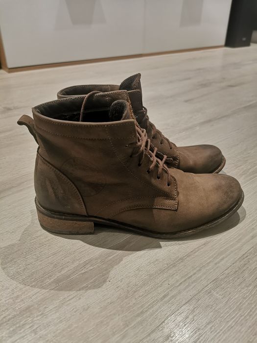 Skórzane półbuty, trapery, kozaki r. 38 Davos Gomma