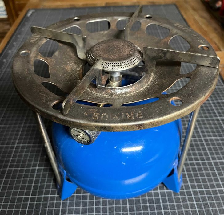 Fogareiro Primus All Round 2072 + 2 garrafas Primus