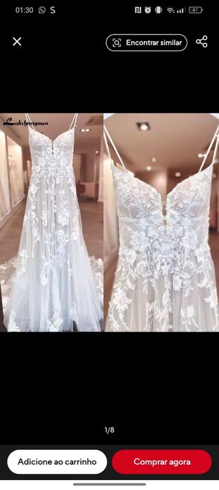 Vestido de Noiva Novo
