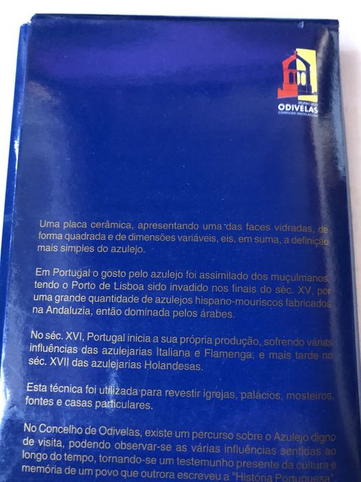 Colecao de azulejos em fotos